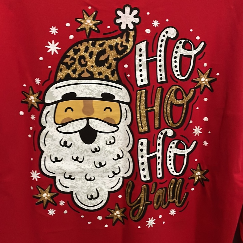 Southern Ya’ll Ho Ho Ho Shirt - Picture 2 of 7